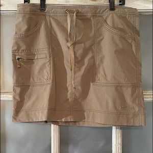 Marmot Ginny khaki skirt size 10
